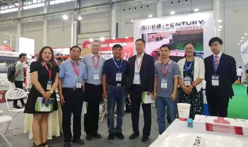 信川上料模切機(jī)組亮相武漢國際博覽中心-B6館A07-2，您來看過了嗎?